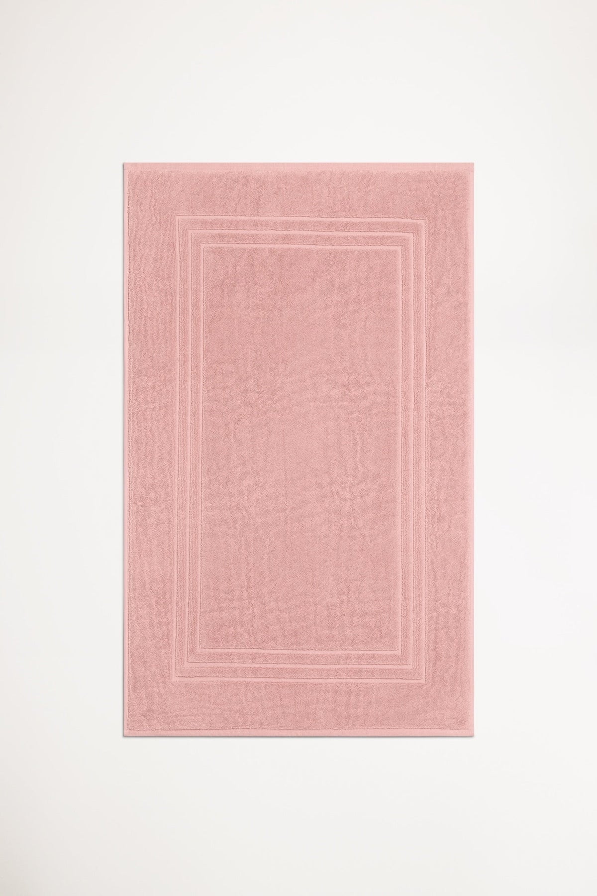Organic Cotton Bath Mat - Dusky Rose