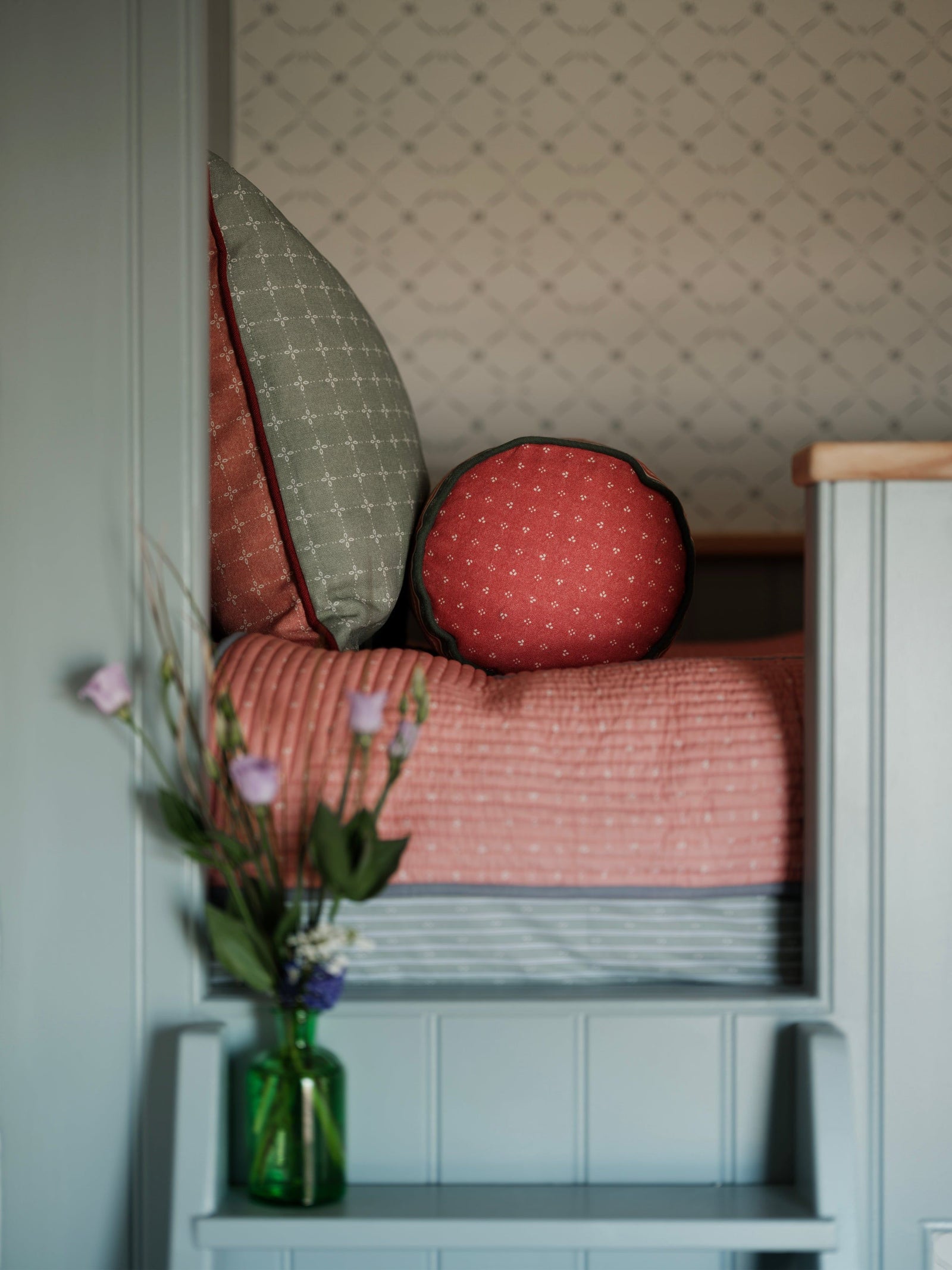 Minni Fabric - Raspberry Red