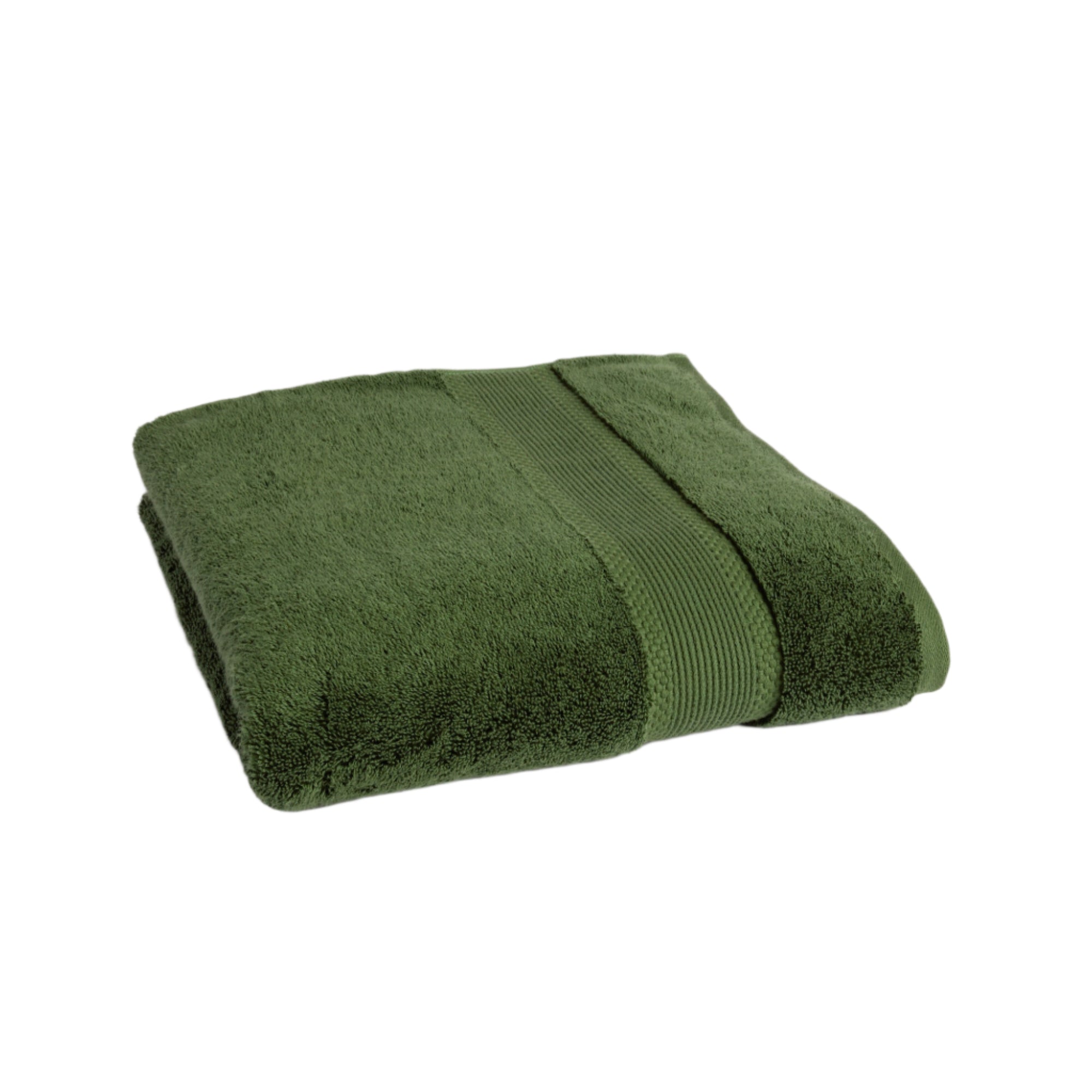 Organic Cotton Bath Towel - Forest Green