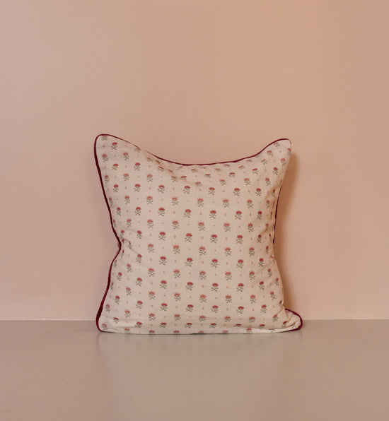 Blume Red Cushion – Square