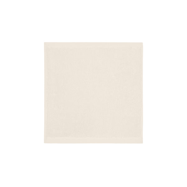 Organic Cotton Face Towel - Chalk