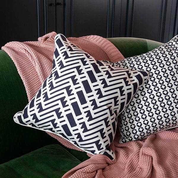 The Penn Cushion - Dark Blue