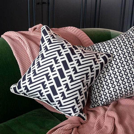 The Penn Cushion - Dark Blue