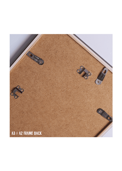 Burgundy Wood Picture Frame