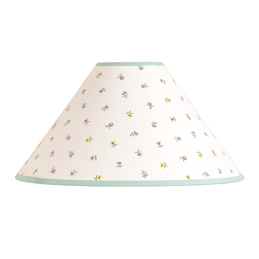 Petites Fleurs Cone Lampshade - Bonbon