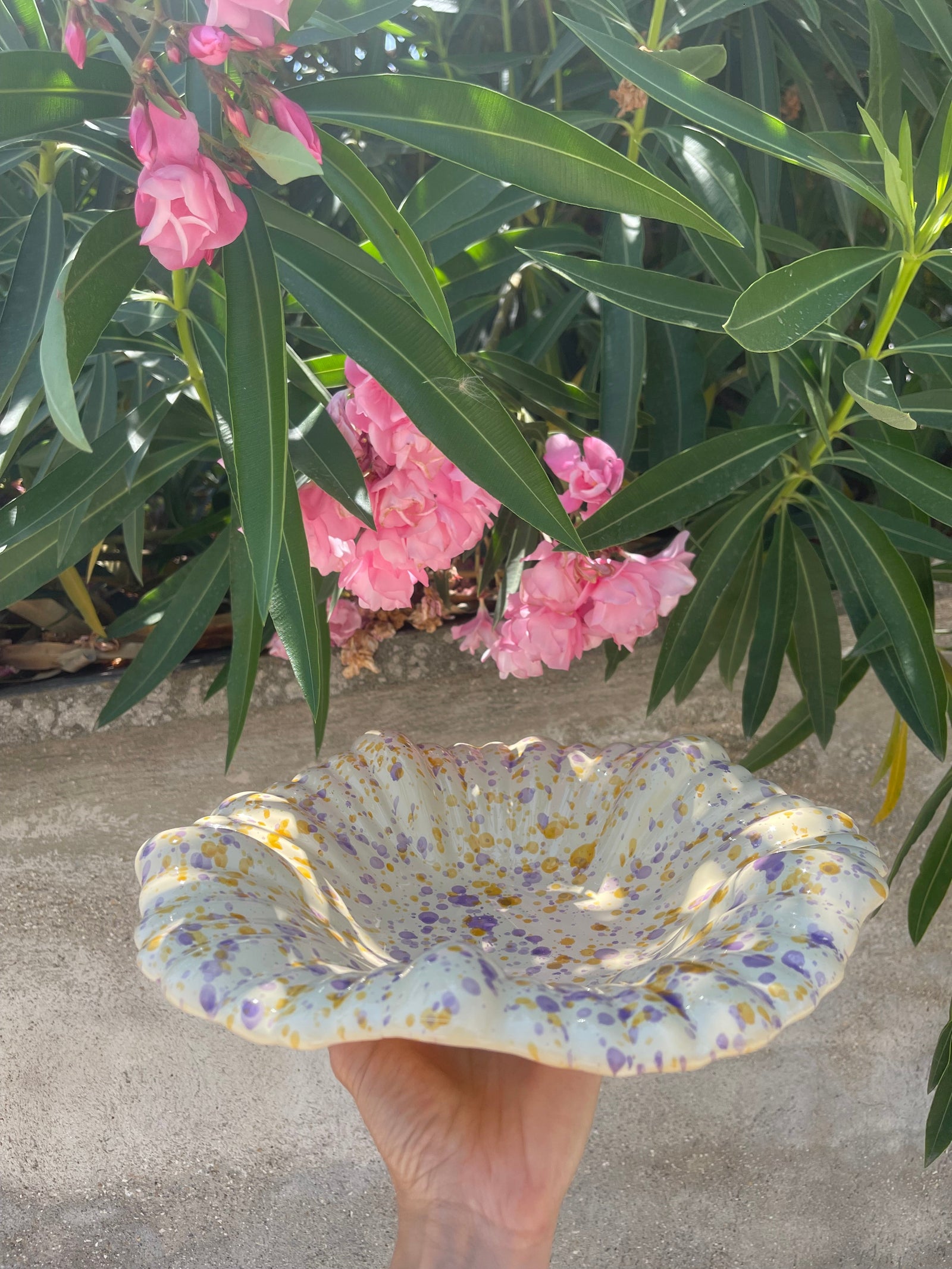 The Ribboned Footed Bowl Lilla