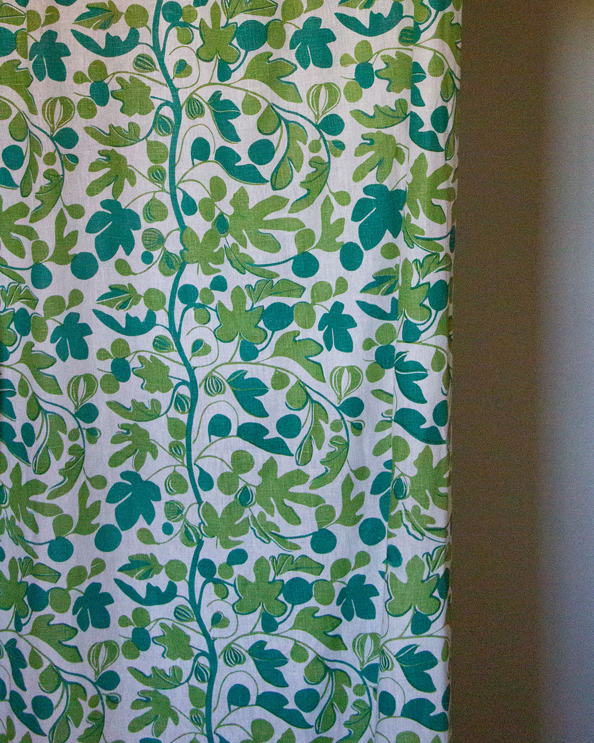 Figs Fabric (Shades of Green)