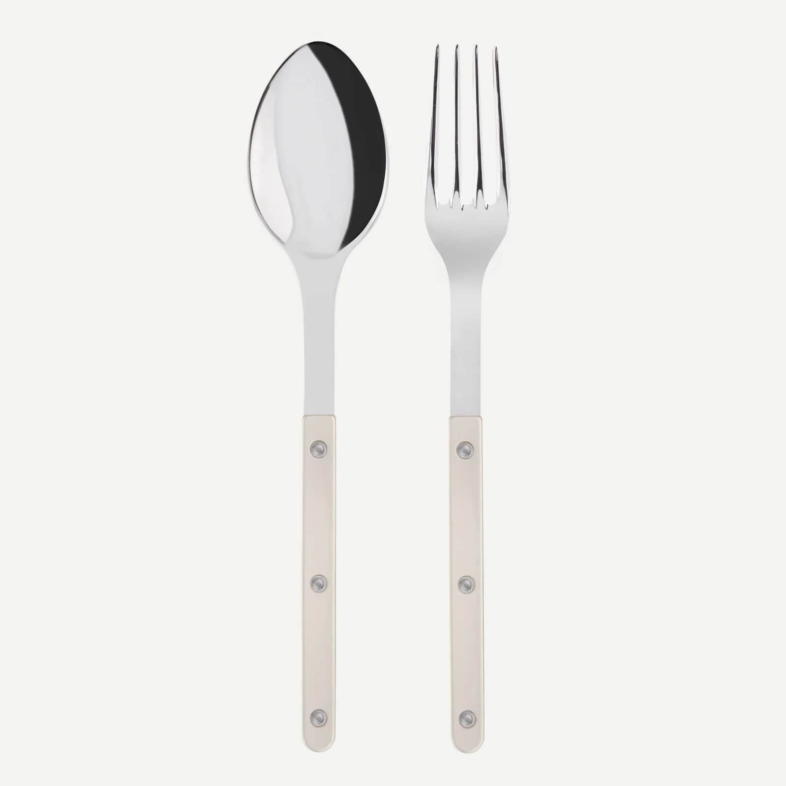 Bistrot Pearly Serving Set, Pearl