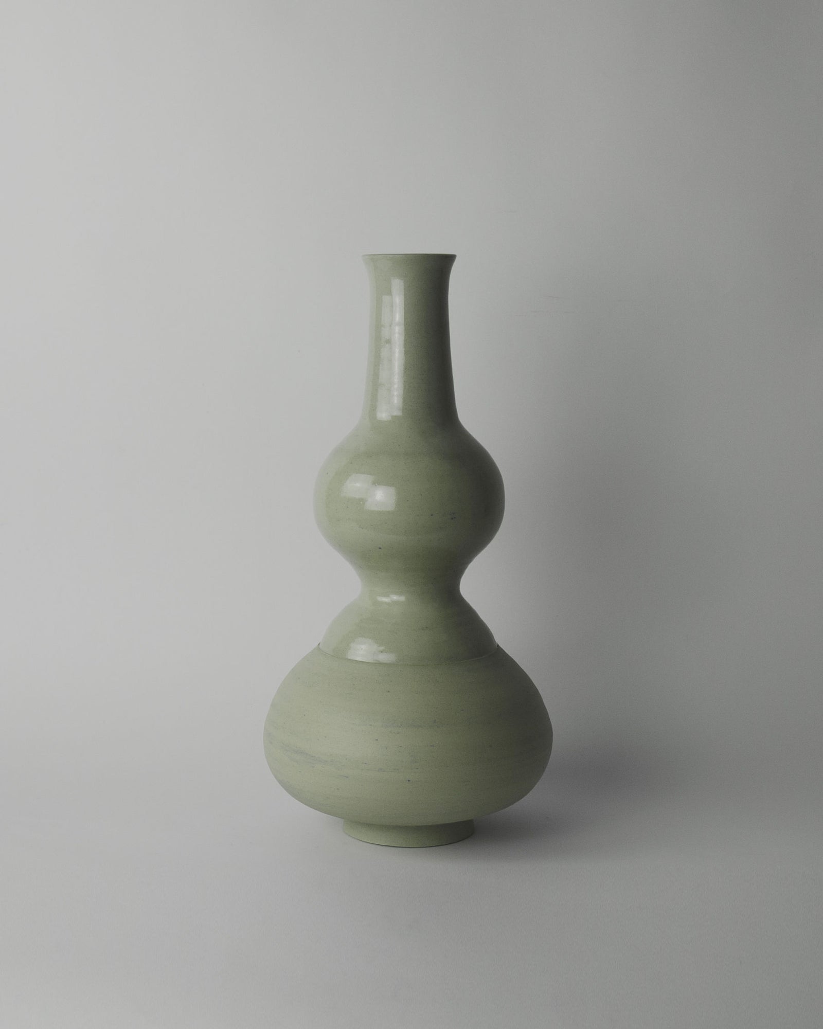 Sage Green Ceramic Vase II