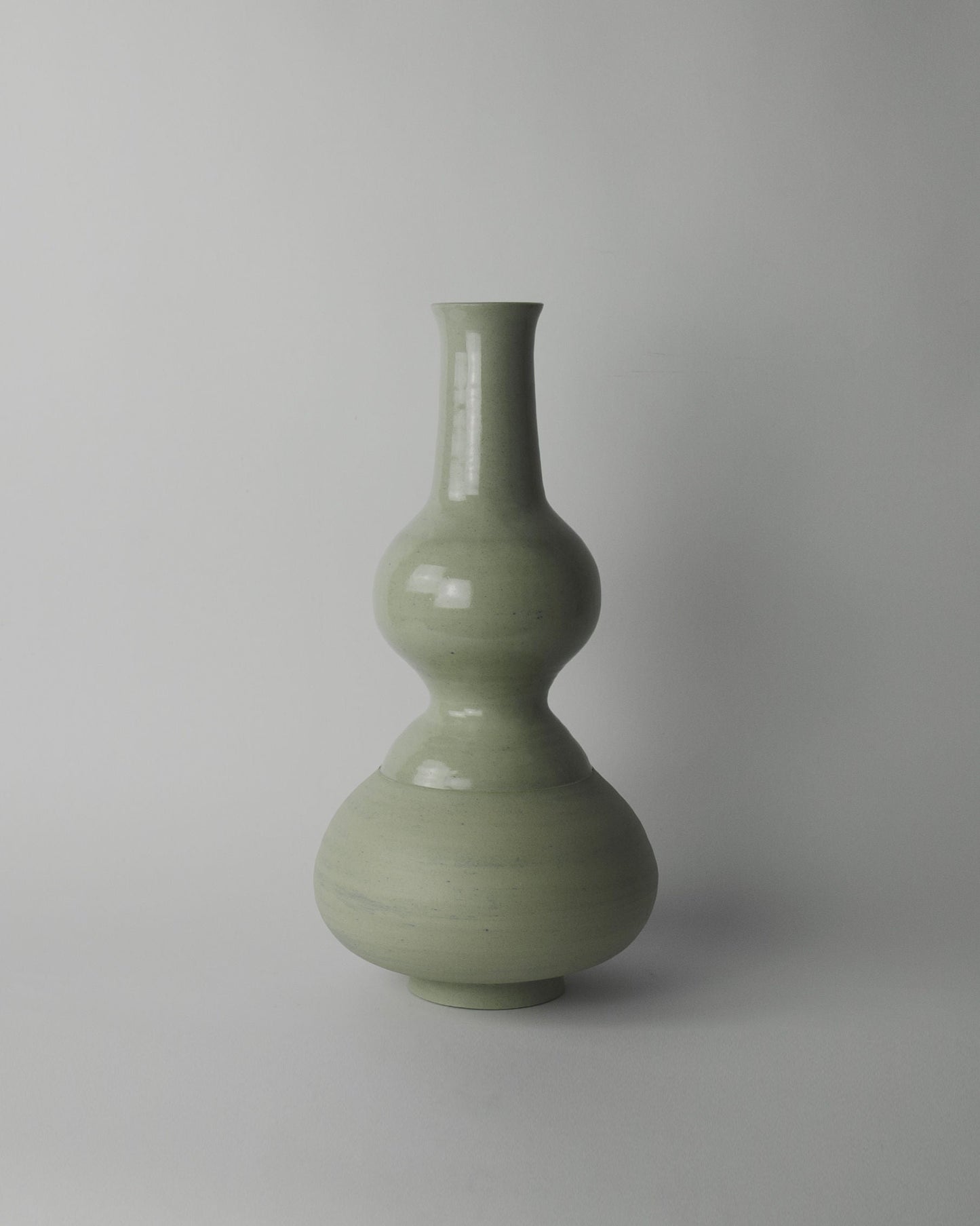 Sage Green Ceramic Vase II