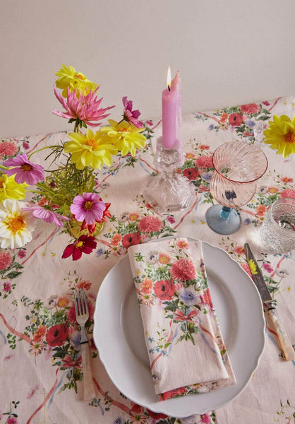 Garden Bouquet Linen Napkin