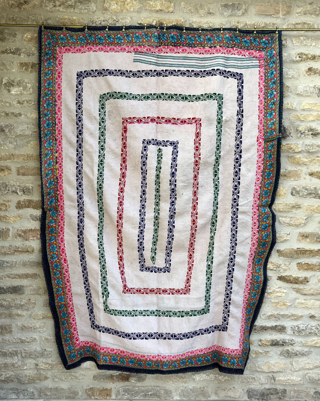 Heavyweight Kantha Quilt No. 769