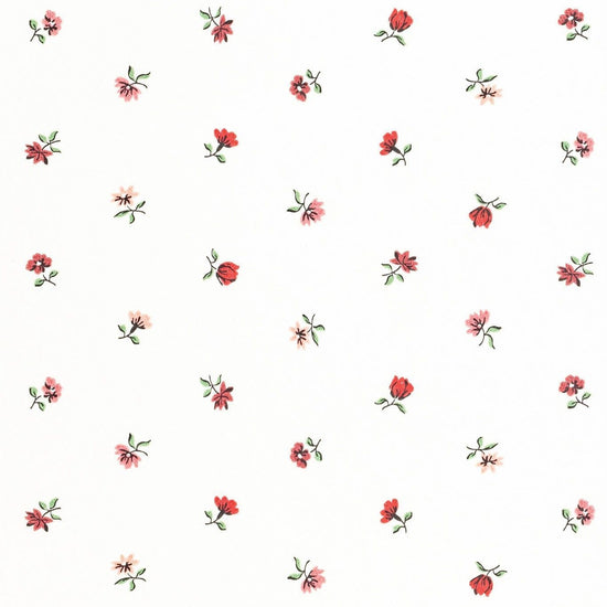Petites Fleurs Wallpaper - Berry