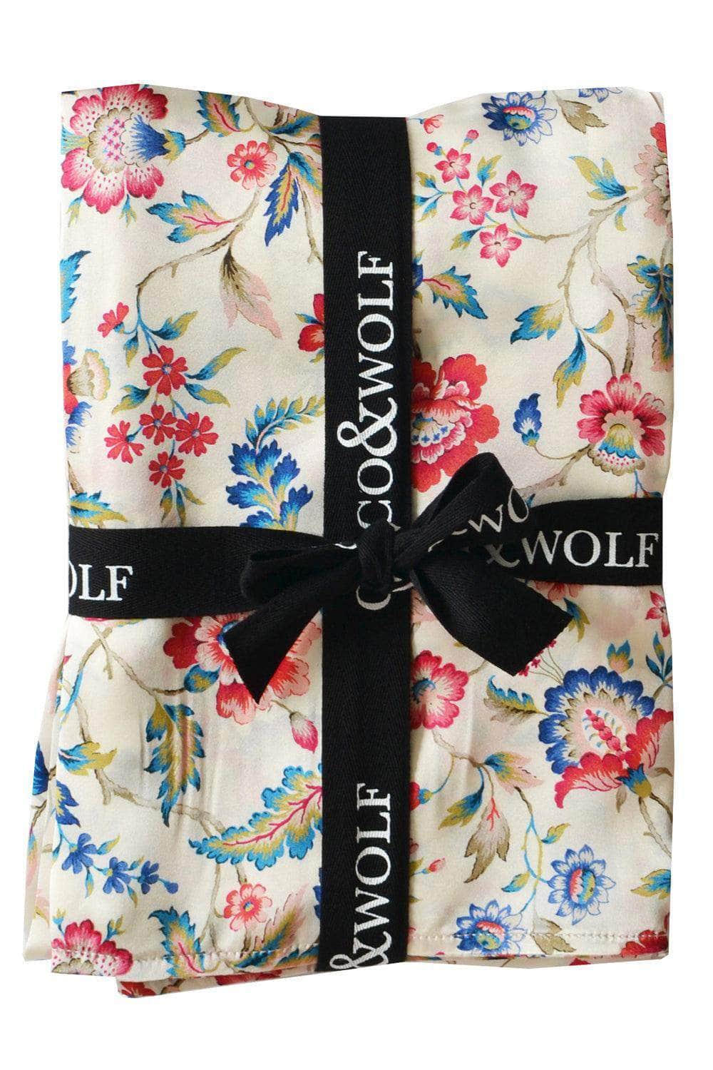 Silk Pillowcase Made With Liberty Fabric Eva Belle