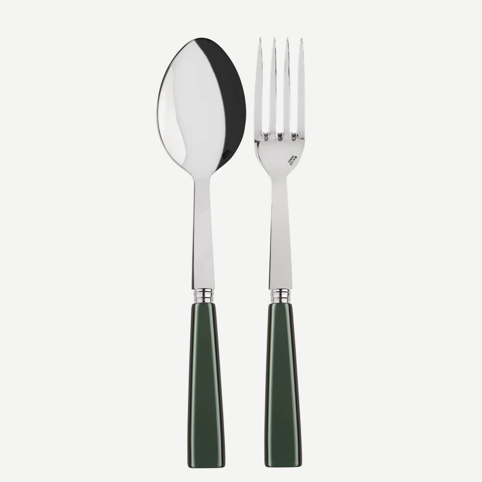 Icône Meat Serving Set, Dark Green