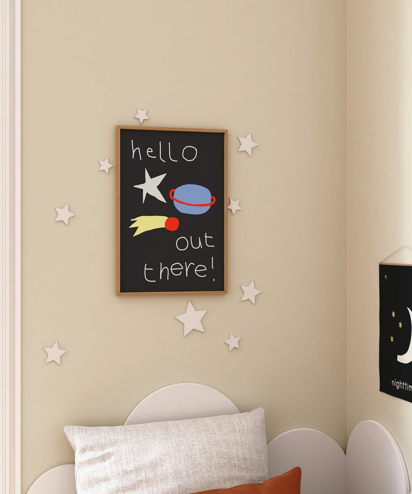 Hello Out There! Art Print