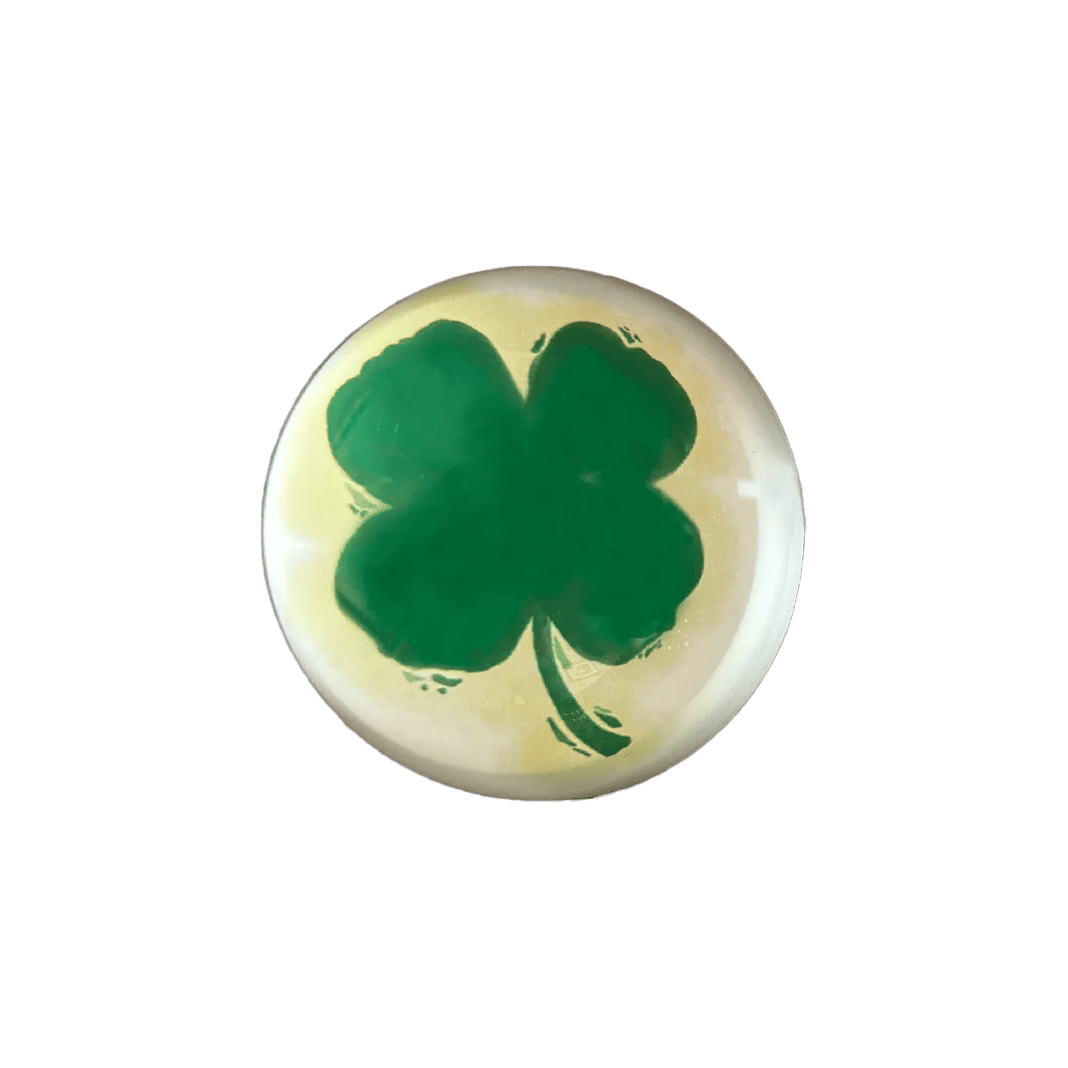 Green Clover Paperweight