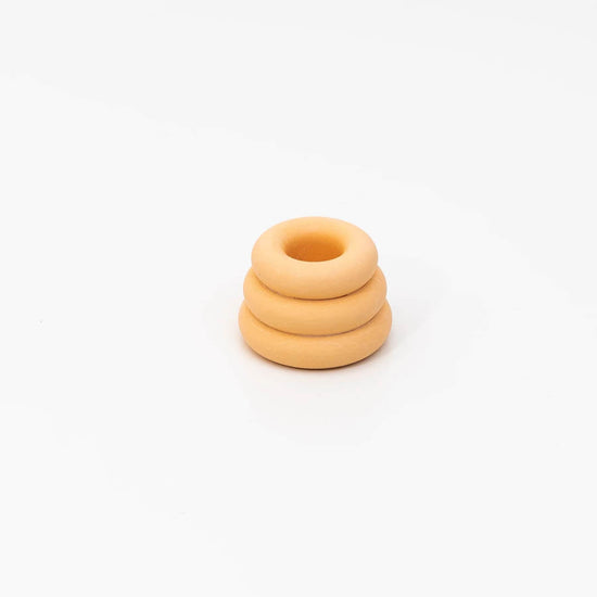Peach Triple O Candleholder