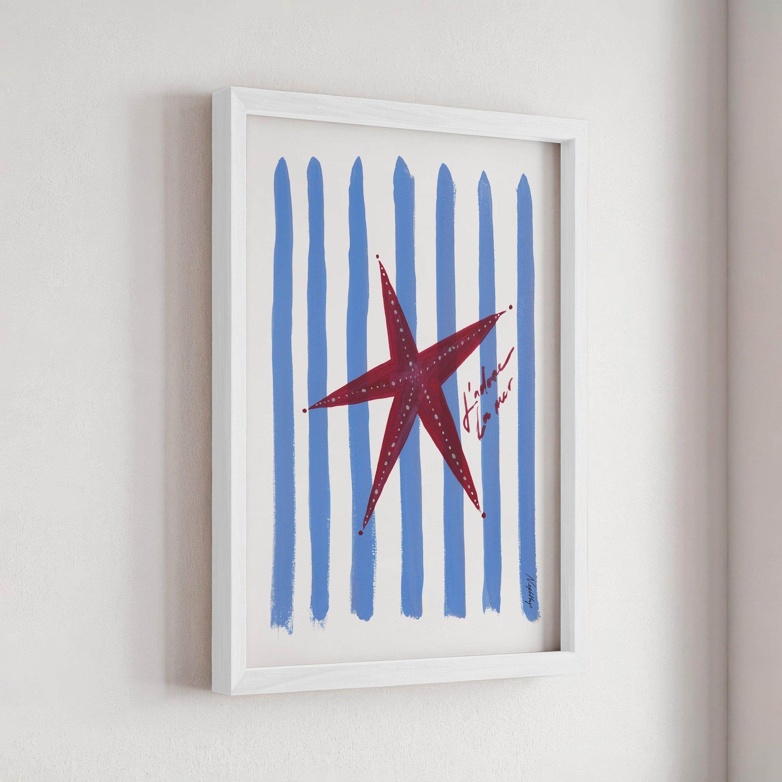 J'adore Starfish Print