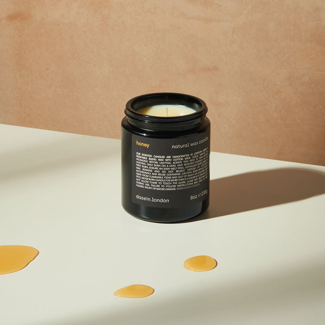 Honey Natural Wax Candle (230g)