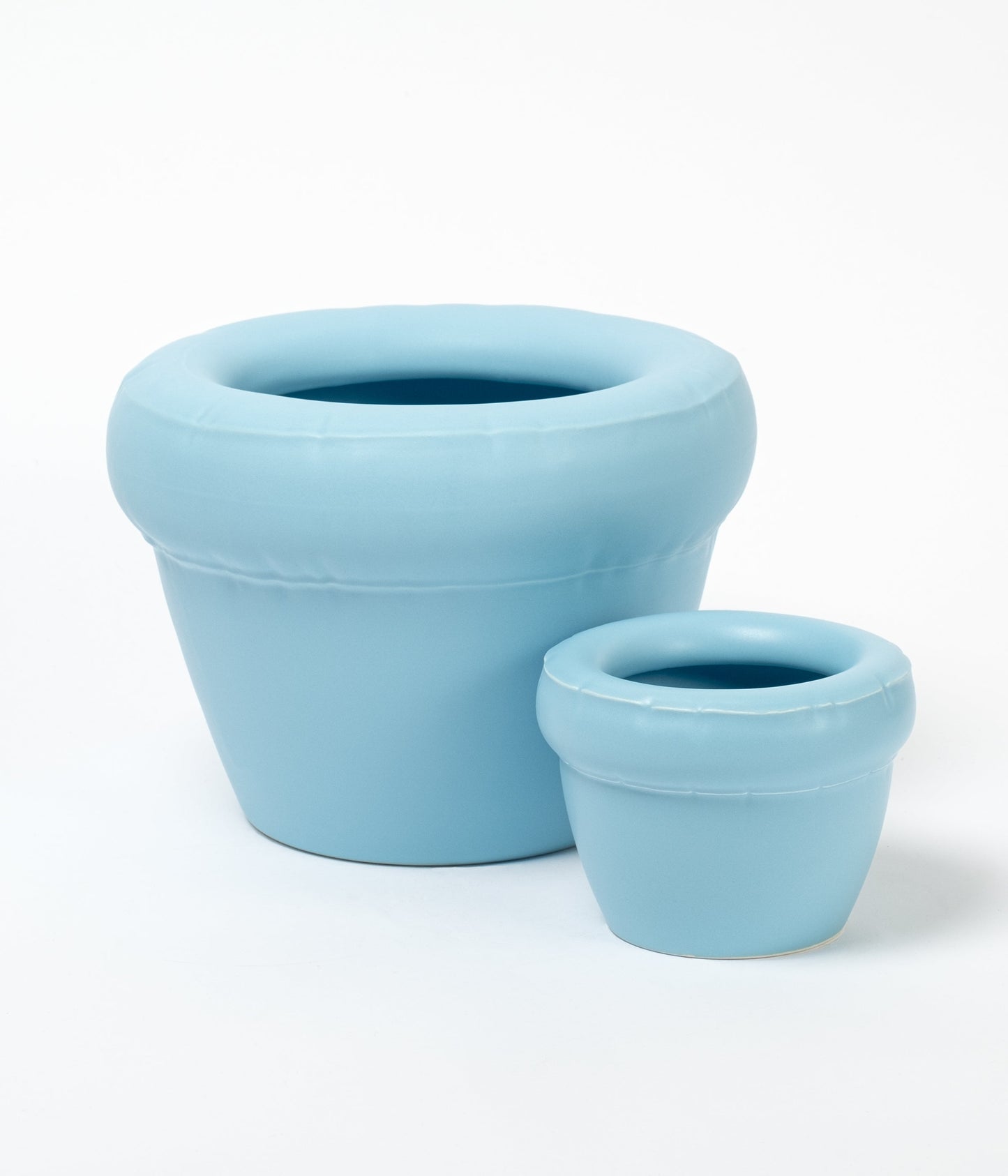 Small Planter 'LOUIS' Sky