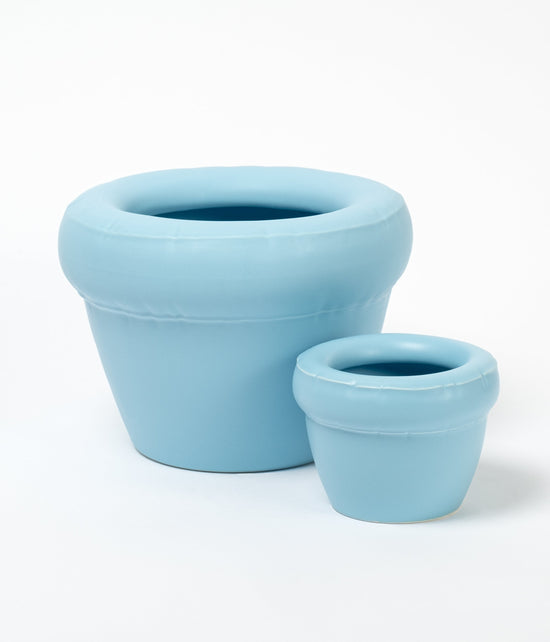 Small Planter 'LOUIS' Sky