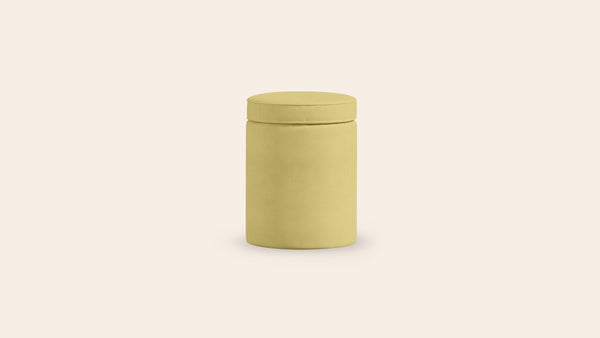 Aurora Footstool, Ochre