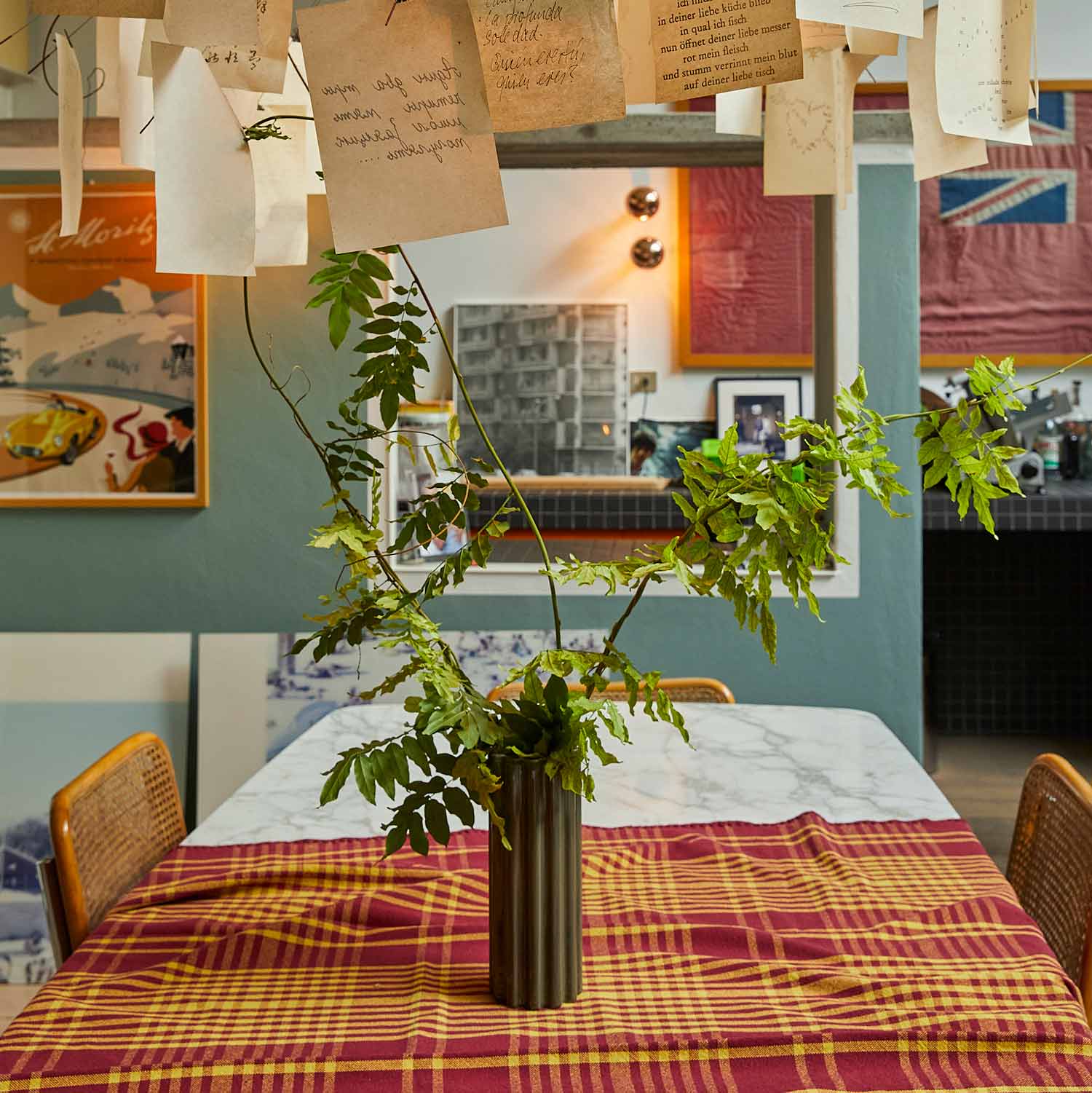 Ceramic Vase Churro Green