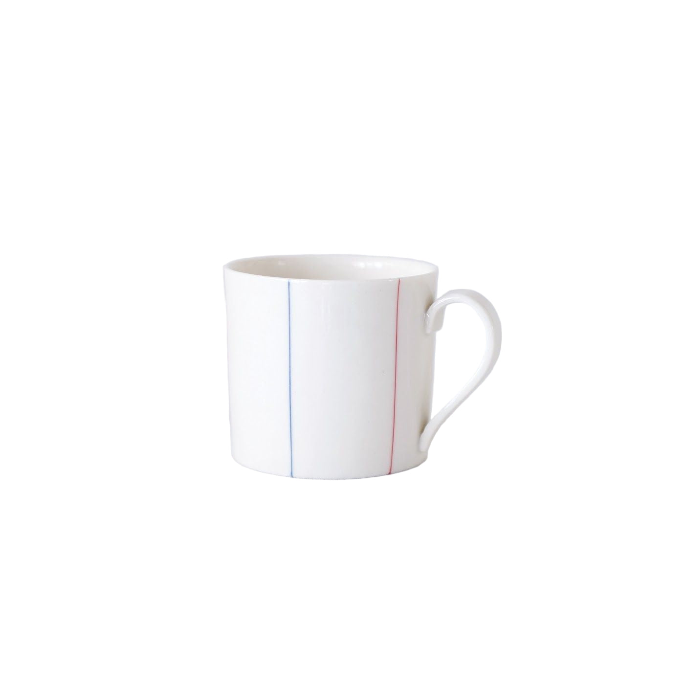Small Mug with Tricolour Stripes