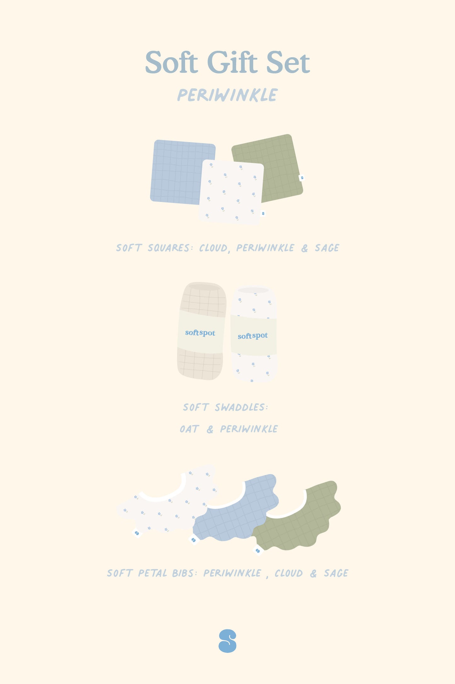 Soft Gift Set – Periwinkle