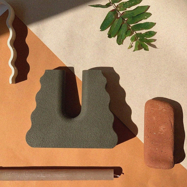 Candles Holder - Tobacco