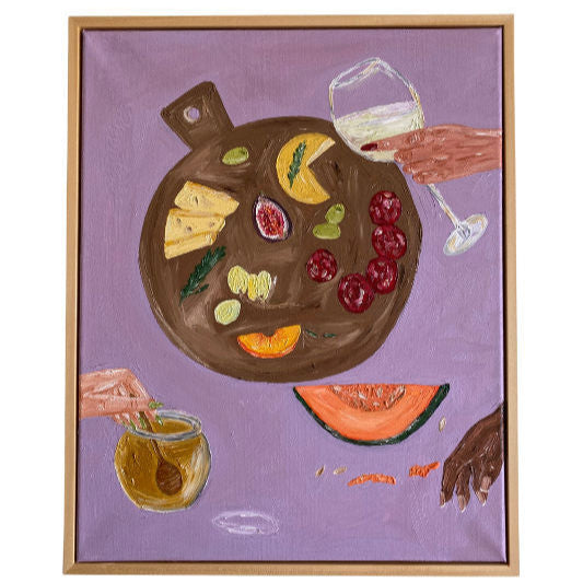 Charcuterie for Three Painting
