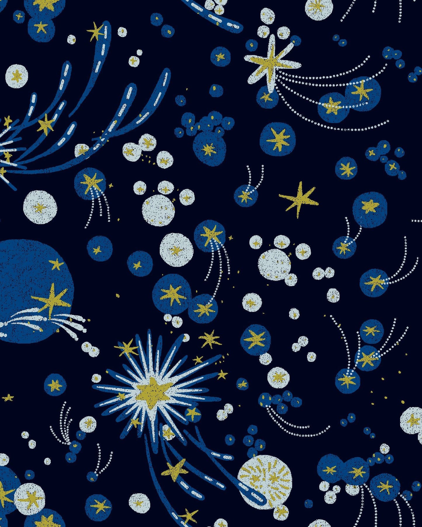 Solaris Velvet Fabric Ink Blue