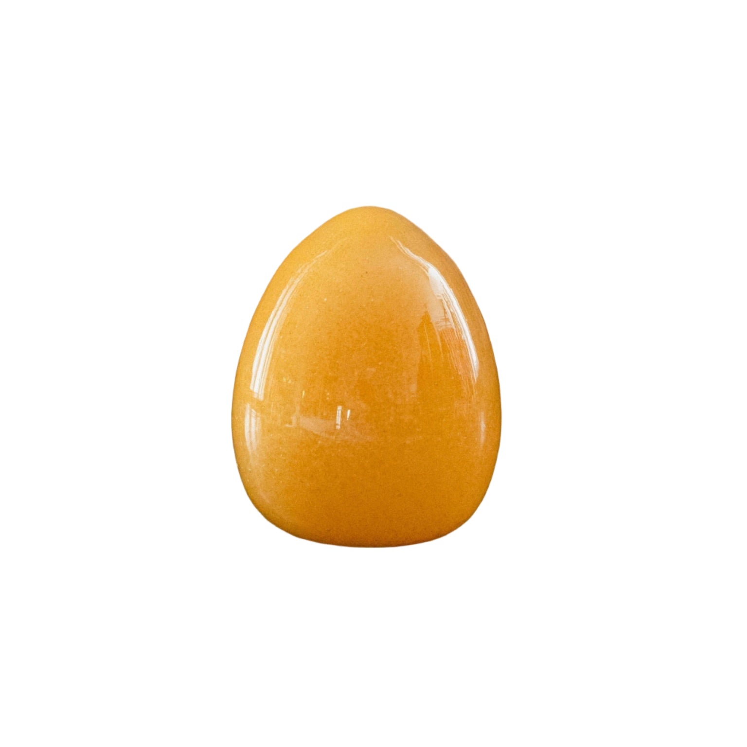 Anthologist Glass Easter Egg, Gold Small
