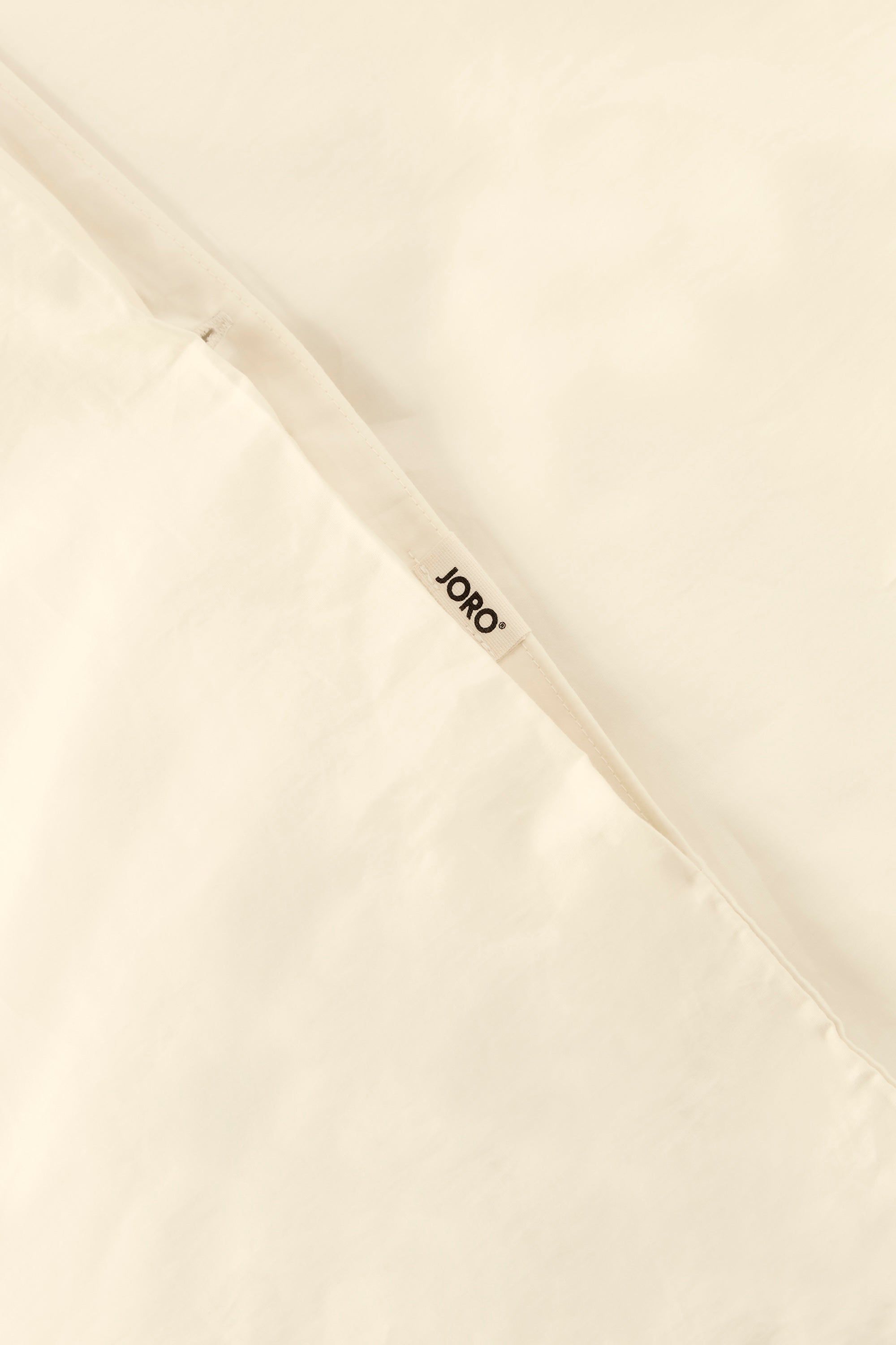 Percale Organic Cotton Duvet Cover - Classic Cream