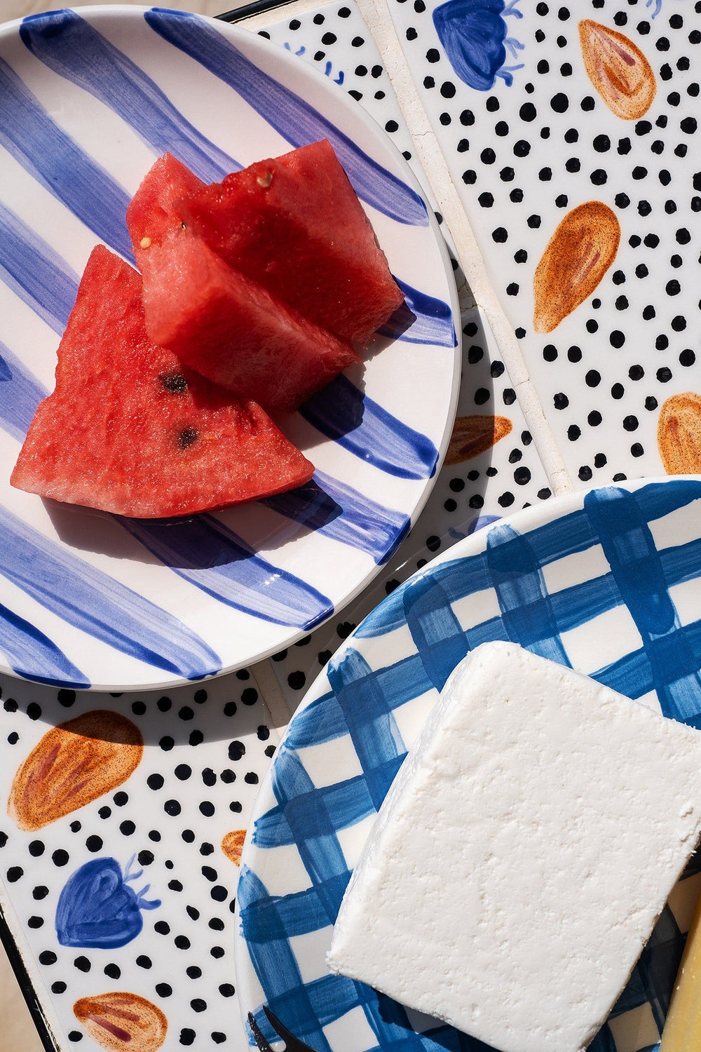 Aegean Stripes Plate