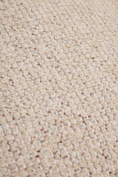 Plush Cushion Cover - Light Neutral