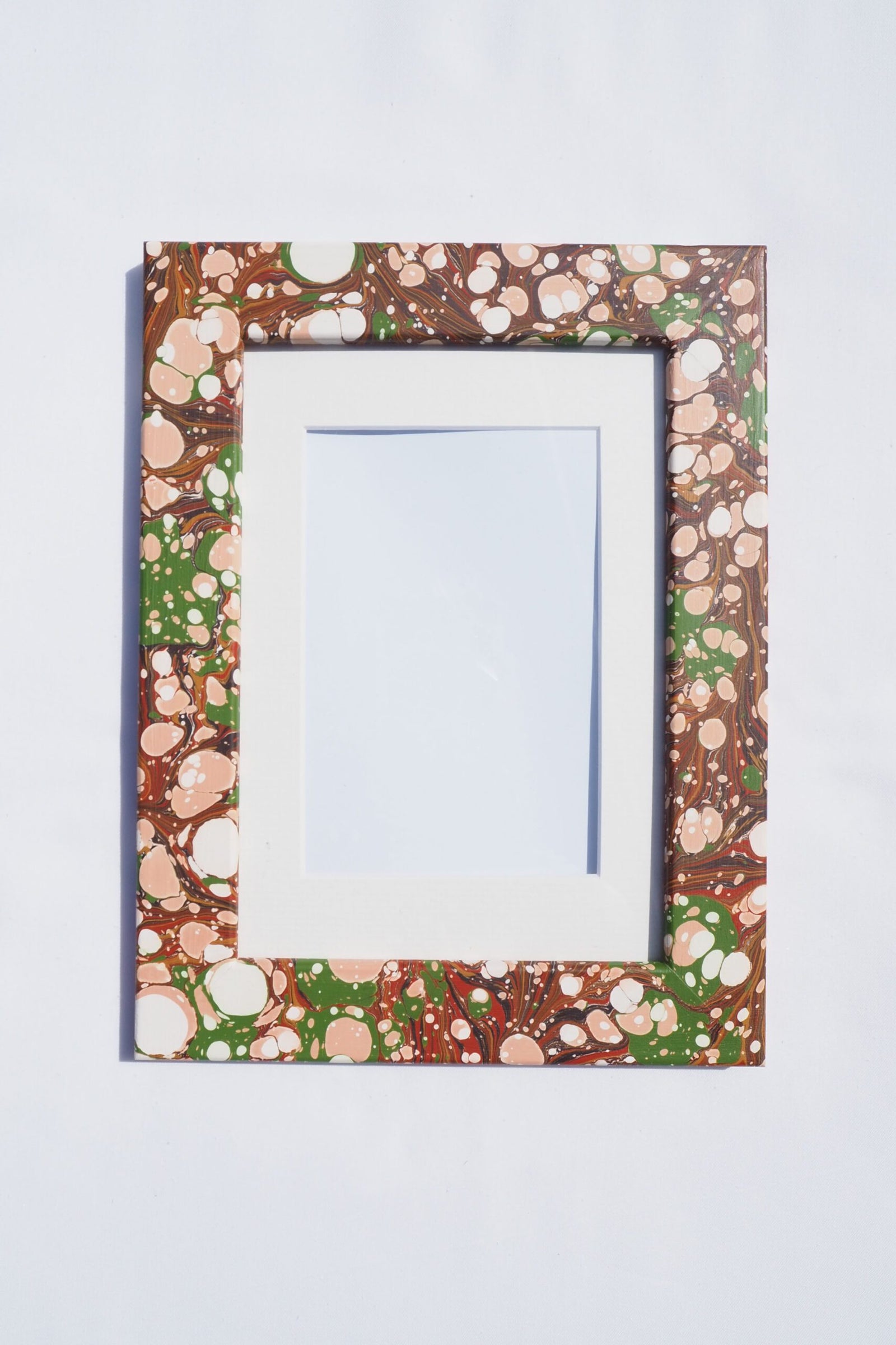 Hand Marbled Igneus A5 Frame