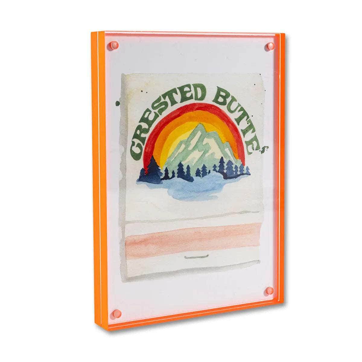 Crested Butte Matchbook Print
