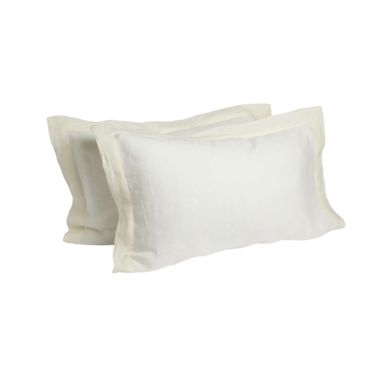 Linen Pillowcases - Classic White