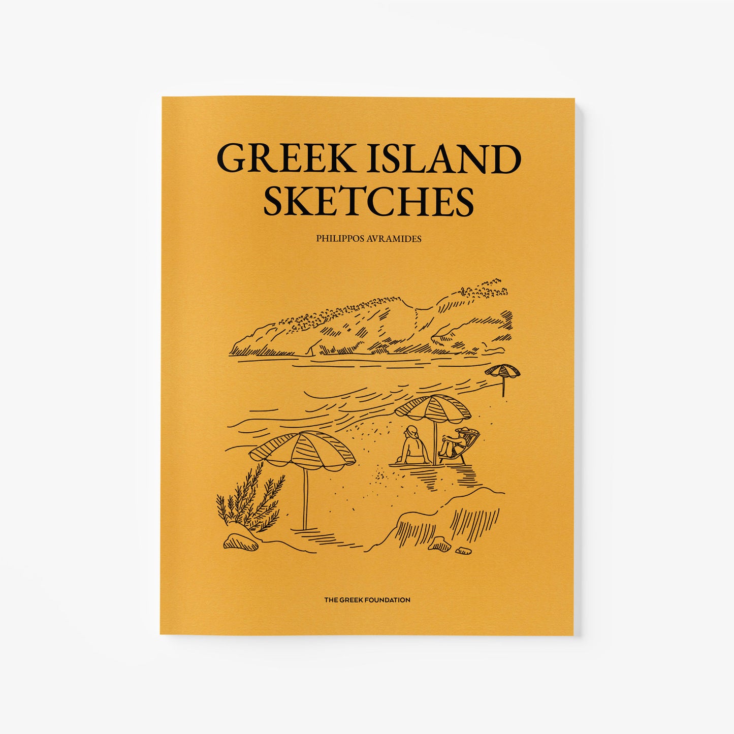 Greek Island Sketches Book