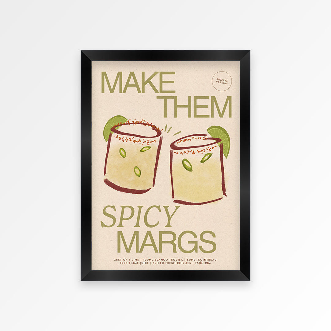Spicy Marg Print