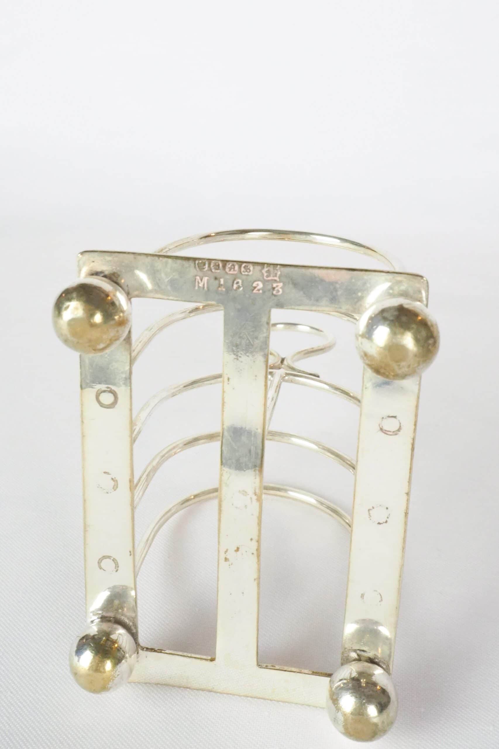 Silver Plated Toast Rack