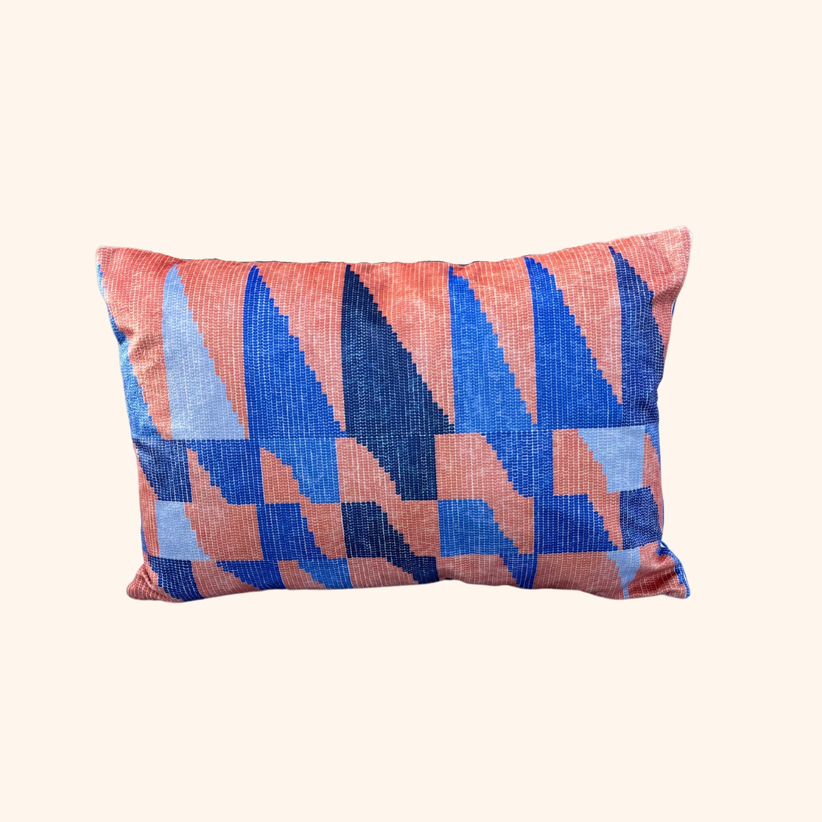 Uju Cushion - In Gold And In Blue