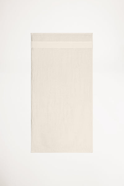 Organic Cotton Bath Towel - Chalk