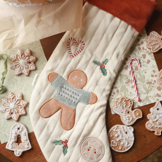 Christmas Stocking - Gingerbread Man