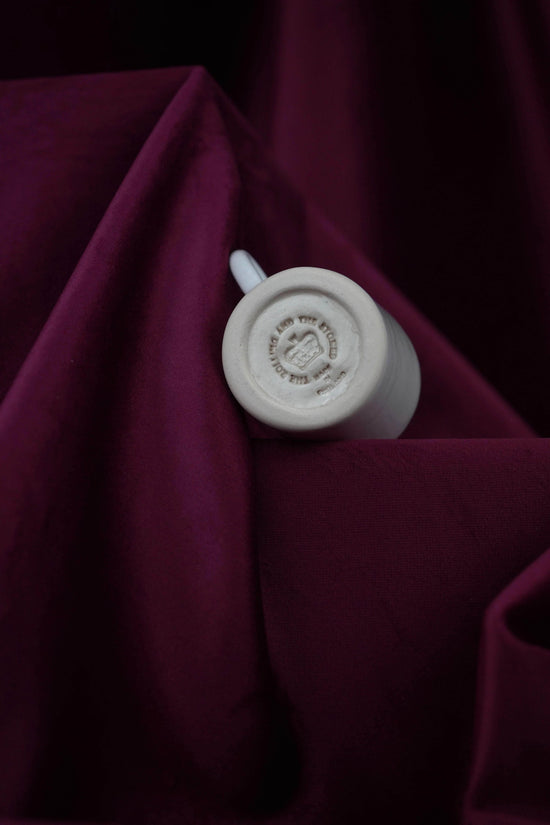 Double Cigarette Espresso Cup & Saucer