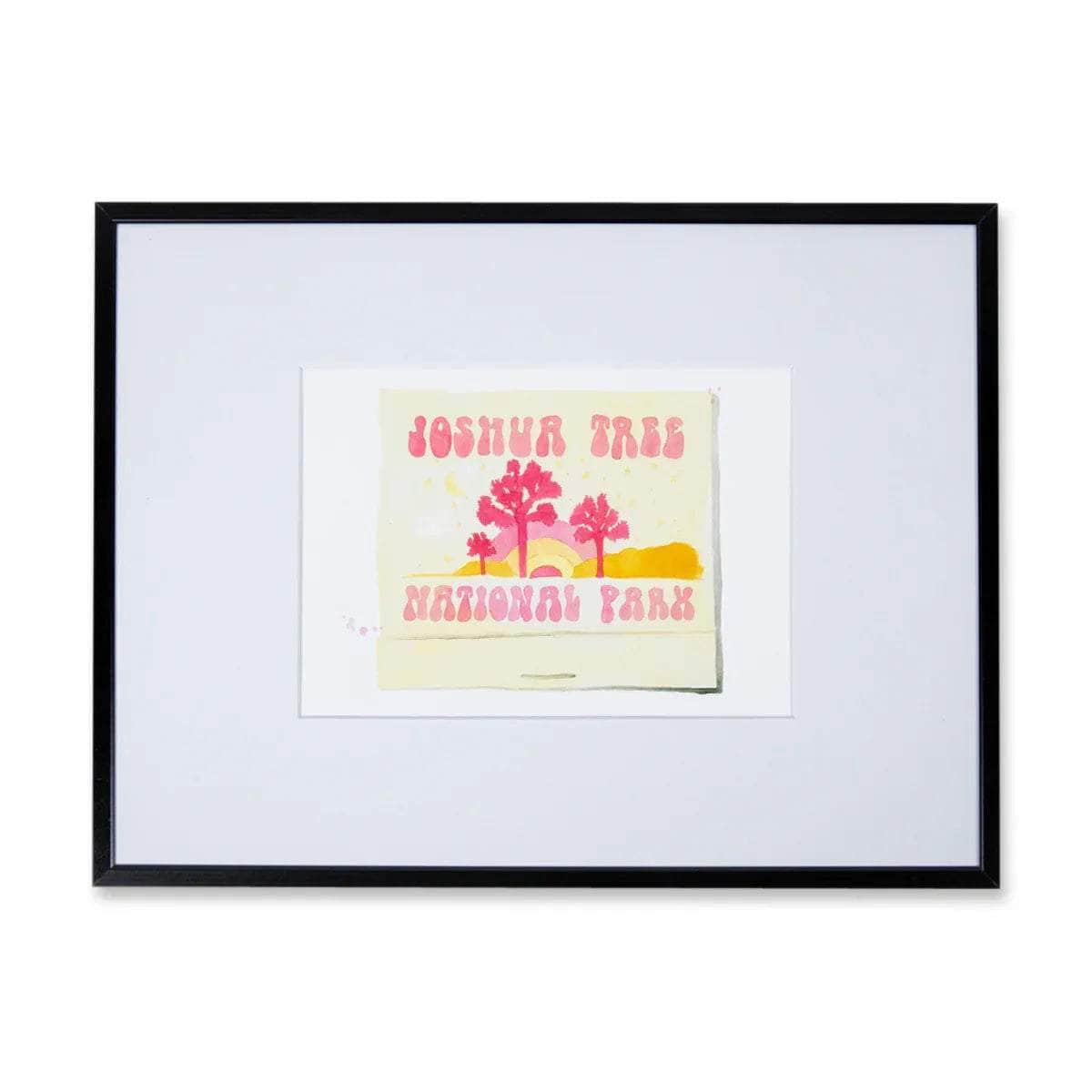 Joshua Tree Matchbook Print