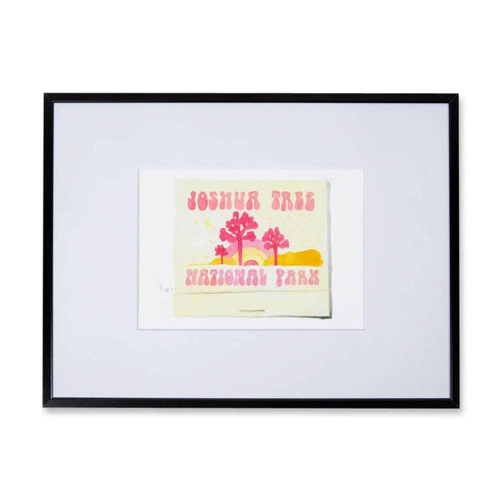 Joshua Tree Matchbook Print