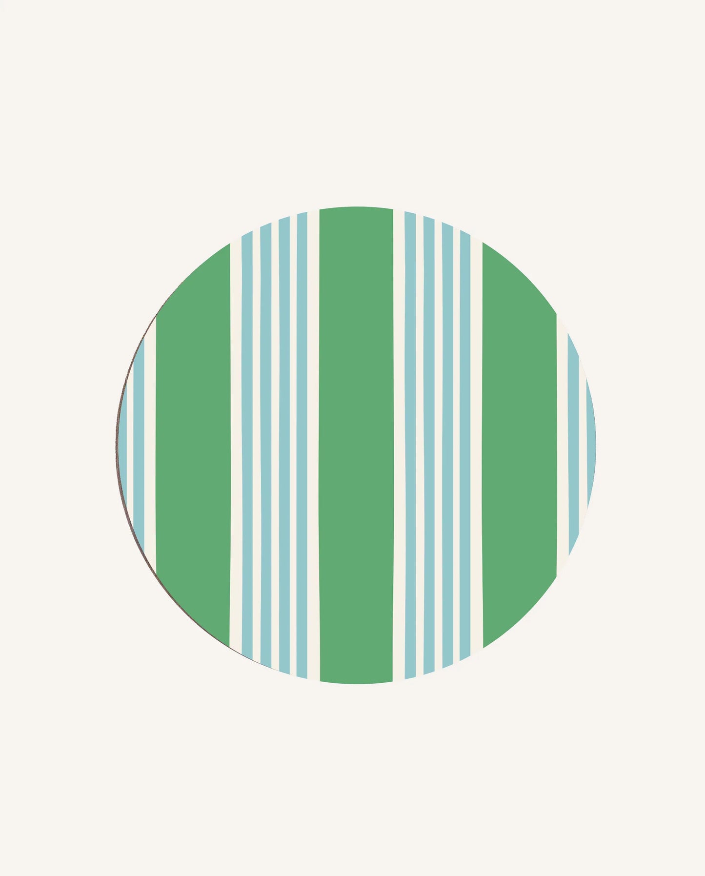 Amalfi Stripes Coaster
